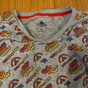 Disney Walt Disney World Graphic Cropped 3/4 Tee